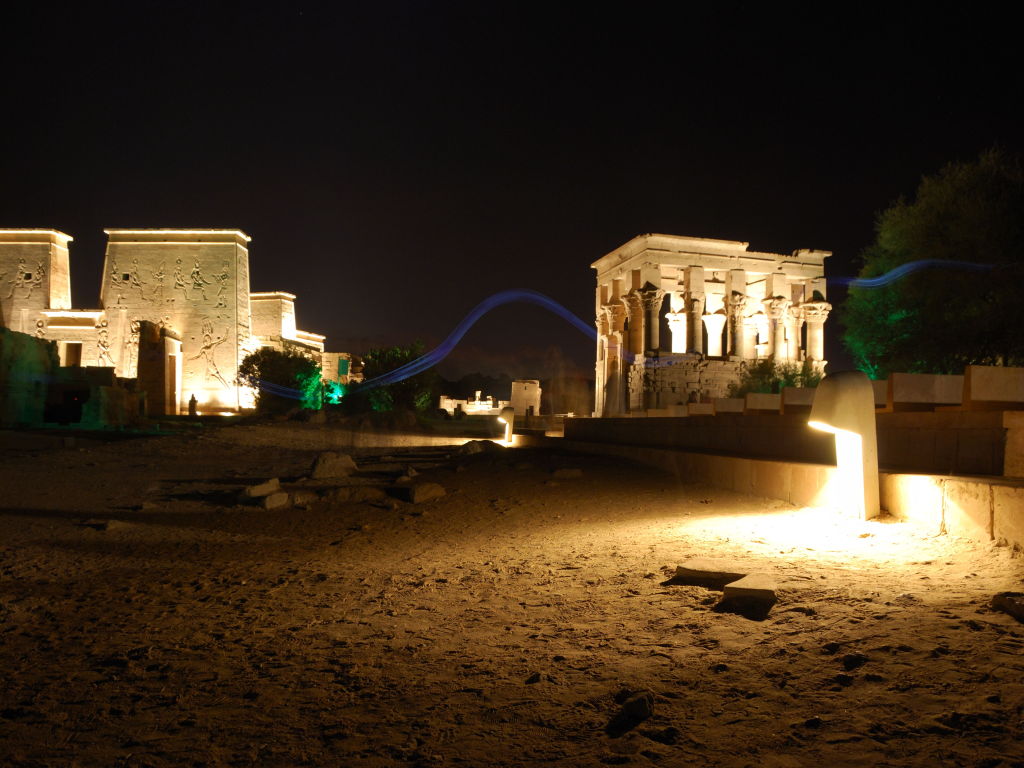 Illuminated Sound & Light Show at Philae Temple